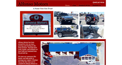 Desktop Screenshot of alfonsoautosales.com